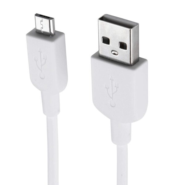 Micro USB to USB Cable 1M White