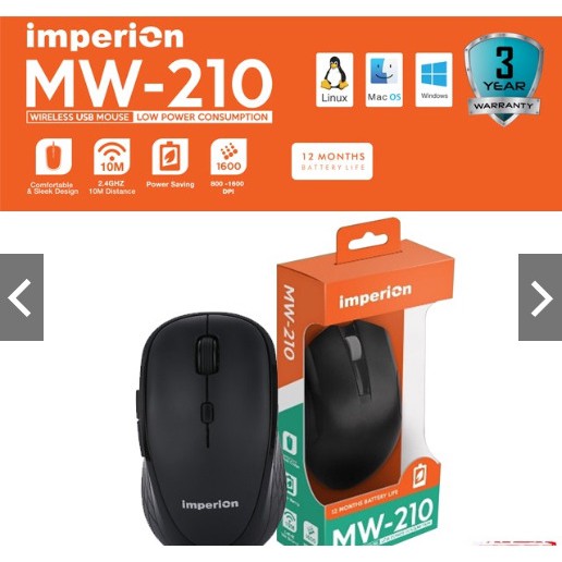 Imperion MW-210 Wireless USB Mouse