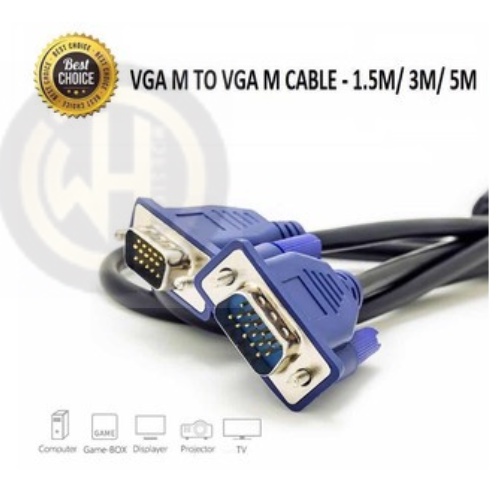 VGA Male to VGA Male Cable 15PIN VGA Cable / VGA Male to HDTV Female Converter Adapter