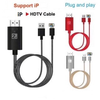 IP to 2K HDTV Cable Connection with Screen Cable