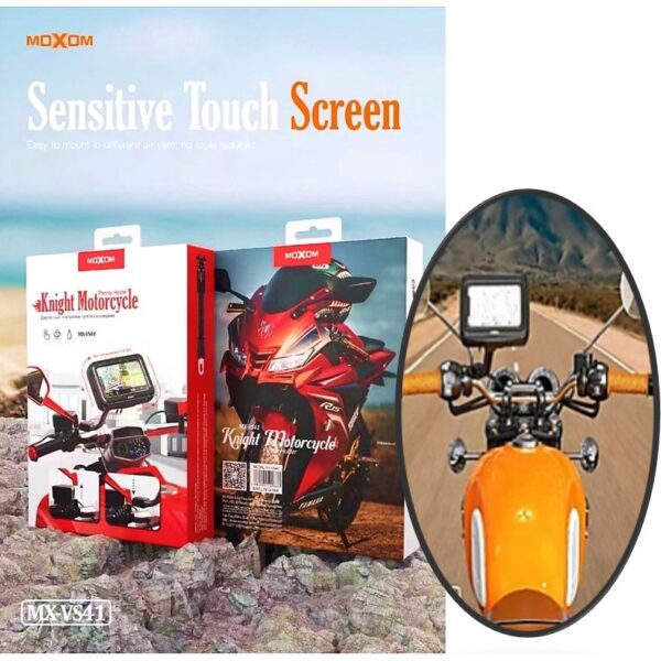 Moxom MX-VS41 Waterproof and Sensitive Touch Screen Motorcycle Phone Holder
